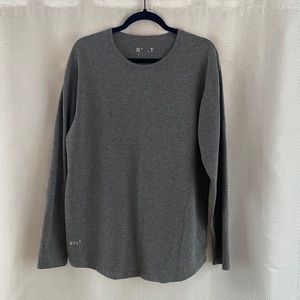 BYLT Basics - Men’s L - L/S Bylt Blend Heather Grey Shirt